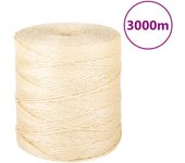 Cuerda 100% sisal 2 mm 3000 m
