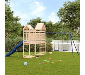 Maison exclusive - parque infantil de exterior madera maciza de pino