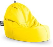Puff lounge polipiel indoor amarillo happers