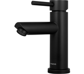 Grifo lavabo negro, grifo de baño, mezclador monomando - lomazoo callisto