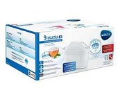 Brita pack de 9 cartouches maxtra+ pour carafes filtrantes
