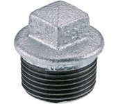 Tapón macho galvanizado 3/8 - pack