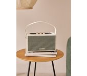 Create - speaker retro - altavoz portátil con bluetooth, usb y aux