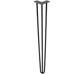 4x patas de horquilla 45cm 3 soportes patas de horquilla patas de mesa chasis de mesa horquillas patas de mesa reemplazables