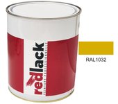 Pintura amarillo escoba ral 1032 mate multisoporte 3l redlack