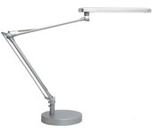 Unilux mambo lámpara de mesa 6,5 w led gris, metálico