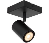 Lucide amigo - foco de techo - 1xgu10 - negro