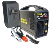 Soldadora inverter stanley fatmax king 210 pro 100% ciclo de trabajo mma tig lift electrodos acero acero inoxidable fundición básico 1,6 a 5 mm