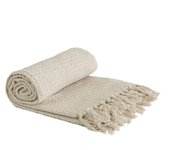 Emma barclay gettare, cotone, avorio, 90x100 (228x254cm)