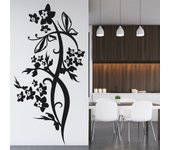 Vinilo adhesivo decorativo - rama floral