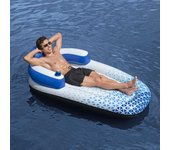Sillón flotante bestway hydro force 183x97 cm azul