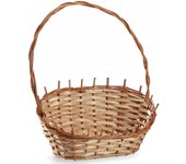 Cesta de regalo kadax cesta de mimbre mediana