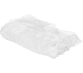 Beliani colcha delice tela 150 x 200 cm blanco