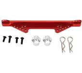 Soporte de carrocería delantera de aleación de aluminio, piezas de actualización de montaje para coche rc trxxas slash 2wd azul claro (rojo)