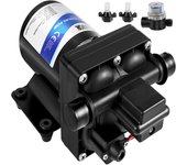 Bomba de diafragma de agua vevor bomba de pulverización autocebante de 12 v 4 gpm