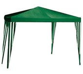 Cenador tropikana de poliéster blanco/verde 3x4 m