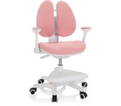 Silla para niños kid wing grandit avec l'enfant tela rosa hjh office