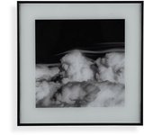 Cuadro versa nubes cristal 2 x 30 x 30 cm
