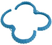 Protector de hélice para dron avata 2, anticolisión, absorción de impactos, resistente a arañazos, ligero (azul)