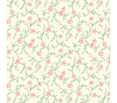 Papel pintado floral sencillo