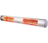 Calefactor infrarrojo de pared para exteriores 3000 w sole mezzanotte niklas