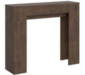 Consola extensible 90x25/181cm slick nogal