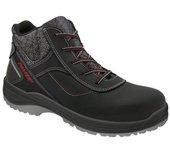Bota piel flor natural link s3 247 negra 42