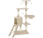 Tectake rascador para gatos 144 cm