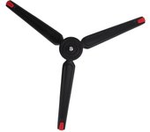 Trípode de mesa de aleación de aluminio con tornillo de 1/4 de pulgada mini trípode de escritorio portátil
