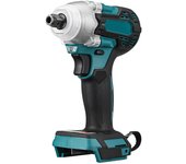 Llave de impacto 2 en 1 + atornillador inalámbrico 800n.m 1/2 18v negro + azul sin batería