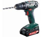 Taladro atornillador 18 v bs 18 - 2 x 1,5 ah li-power, sc 30, maletín