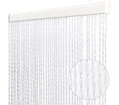Cortina para moscas 100x220 cm hilo trenzado pvc mosquitero ventana transparente