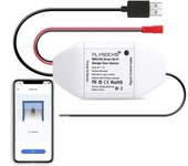 Wifi apriporta garage door opener smart intelligente, compatibile con amazon alexa google home, chipset potente, app controllo remoto, nessun hub rich