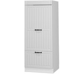 Vicco armario para microondas fame-line, blanco casa de campo, 60 cm