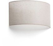 Faro otton aplique horizontal lino redondo 2l