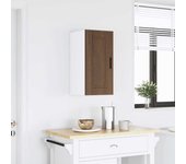 Mueble de pared de cocina de madera de ingeniería marrón roble porto