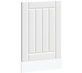 Panel para lavavajillas lucca madera contrachapada blanca