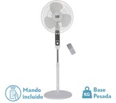 Fabrilamp ventilador pie pali 4 aspas 43cm 45w blanco