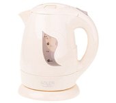 Adler ad 08b hervidor eléctrico 1 l beige 850 w