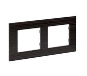 Niloé step | marco 2 elementos madera oscura legrand 864972