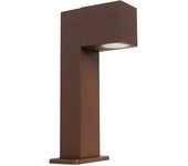 Farola de exterior industrial marrón óxido 30 cm ip44 - baleno