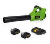 Soplador vito sin cable 40v+2x bateria 4ah + cargador dob