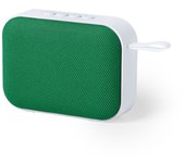 Altavoz conexión bluetooth. potencia sonido 3w. batería 400 mah 11,2x8,4x4,1 cm. color: verde dam