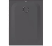 Plato de ducha rectangular betteultra 1000x750x25mm, 1650-402, color: pizarra mate