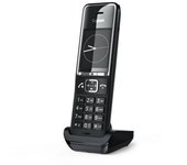 Gigaset comfort 550 teléfono dect identificador de llamadas negro, cromo