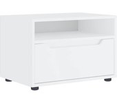 Mueble tv visnes blanco 60x40x38 cm laminado