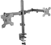 Soporte para 2 monitores mars gaming marm2/ hasta 8kg