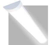 Zmh lámpara de techo led con base de tubo, plana, blanca neutra