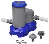 Maison exclusive - bomba de filtro de piscina flowclear skimatic 9463 l/h