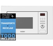 Microondas sauber 20l serie 5-20w grill blanc